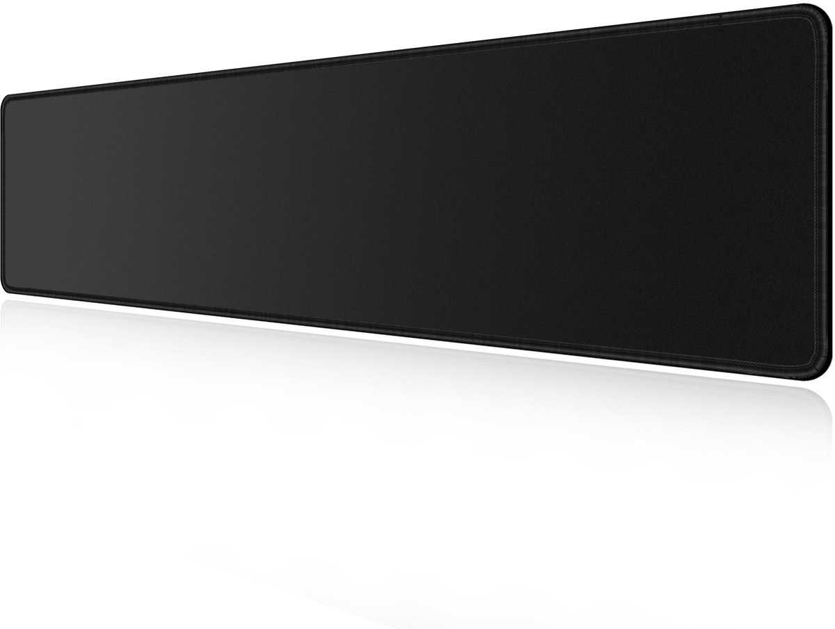 Muispad - Gaming - Bureauonderlegger voor Laptops en Bureau - Zwart - 1200 x 300 x 3 mm