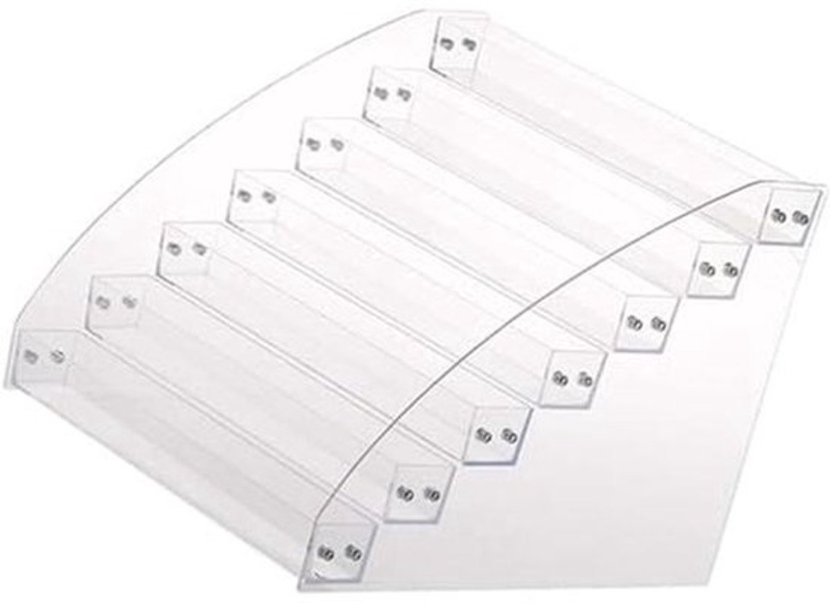 Organizer voor Nagellak - Transparant Acryl Rek met 7 Lagen voor Cosmetica