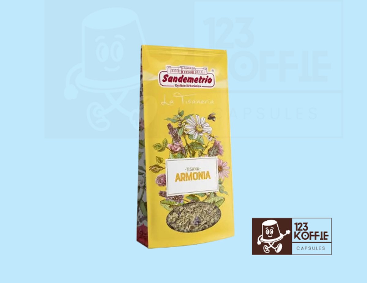 Sandemetrio Tisana Armonia con Frutti Misti – 100 g Losse Infusie met Gemengde Vruchten