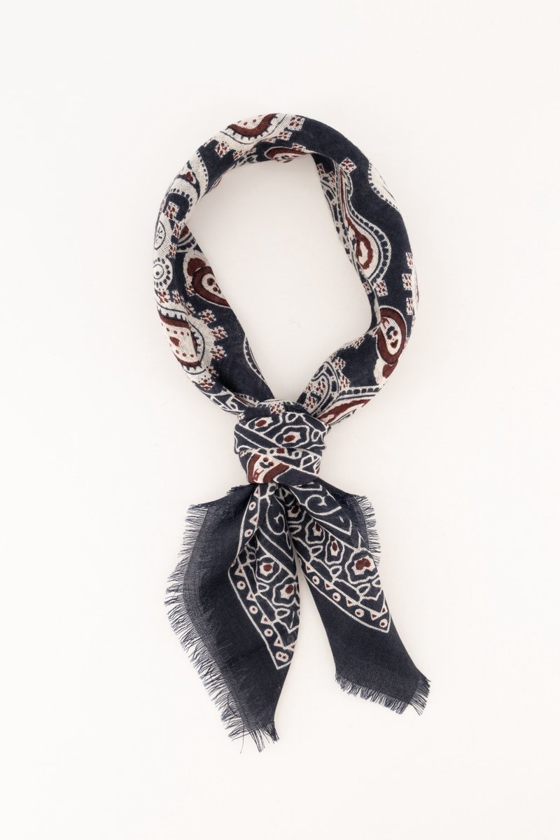 Teatro - Sorrento - Sjaaltje - Wol - Elegant - Dark Blue