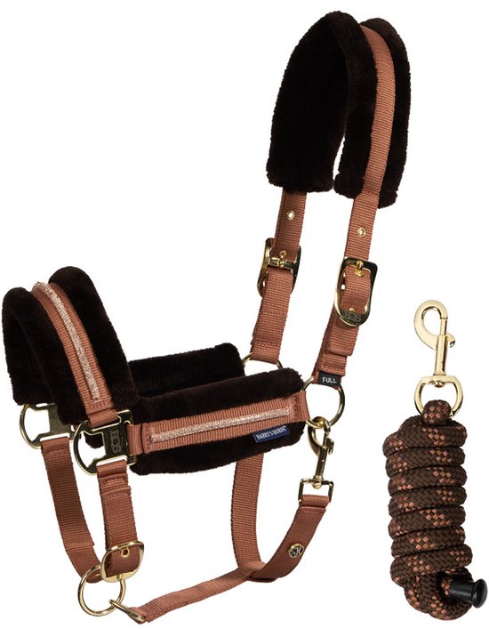 Harry's Horse - Halsterset Soft - Mocha-Bisque - Maat Full