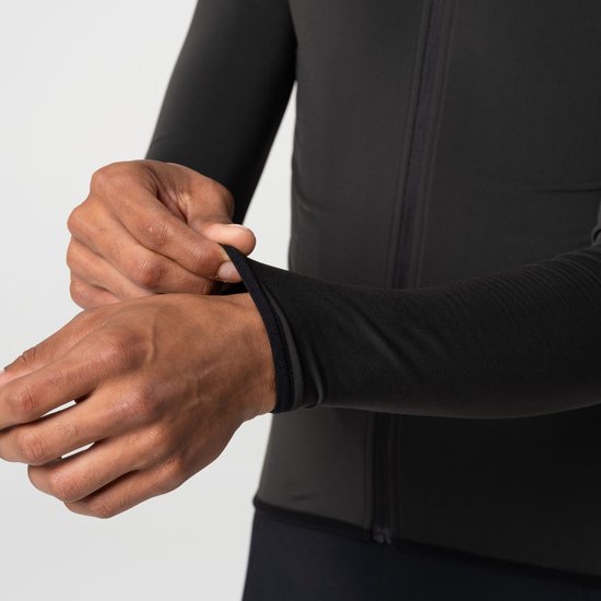 AGU Essential - Fietsshirt Heren - Thermo Fietsjas - Lange Mouwen - Herfst en Winter - Warmte - Reflecterend - Zwart - XXL — afbeelding 5