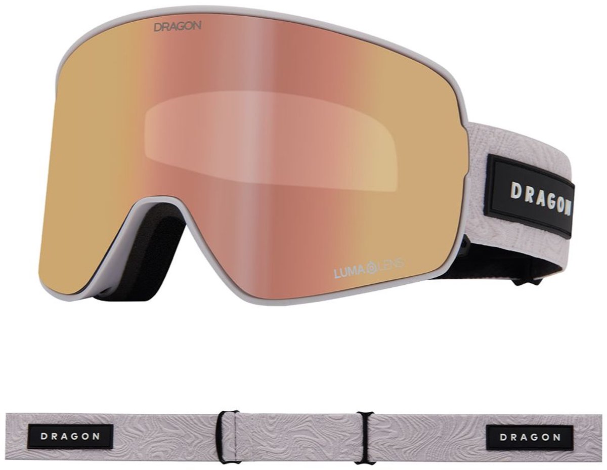 Dragon Alliance NFX2 Skibril - Galactic Lilac/Rose Gold Ionized & Violet