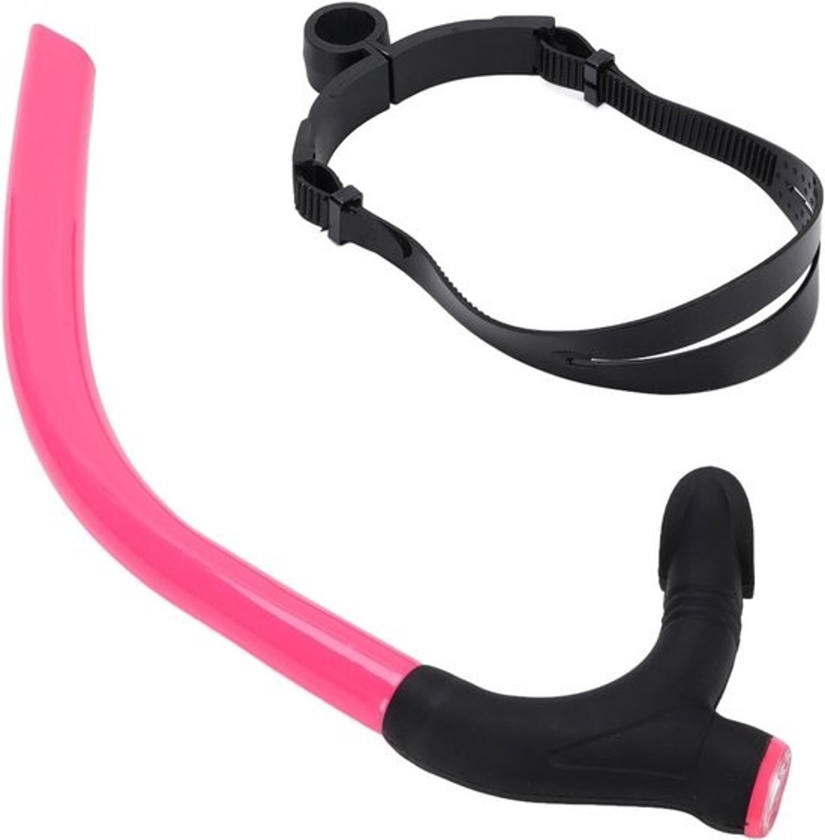 Zwem Snorkel - Adembuis Duikbuis - Freestyle Oefenen - Antislip Ontwerp - 52 x 20 x 5 cm - Roze