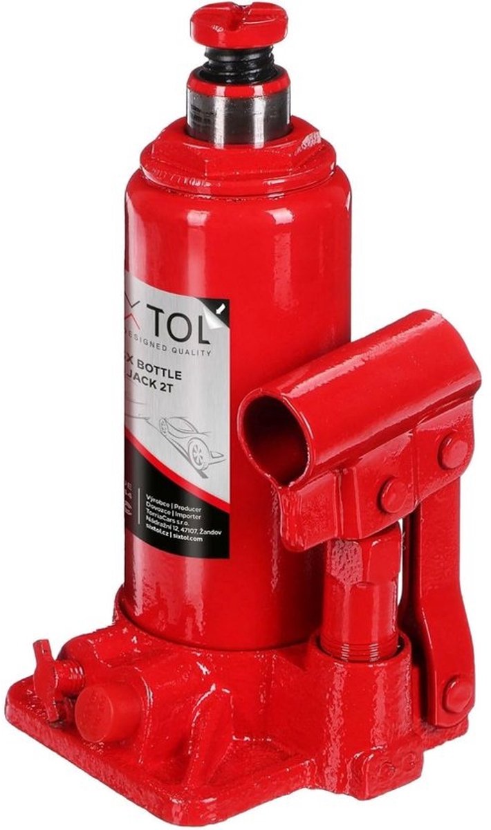 Hydraulische Krik 2 Ton - Compacte Stempelkrik voor Auto en Garage