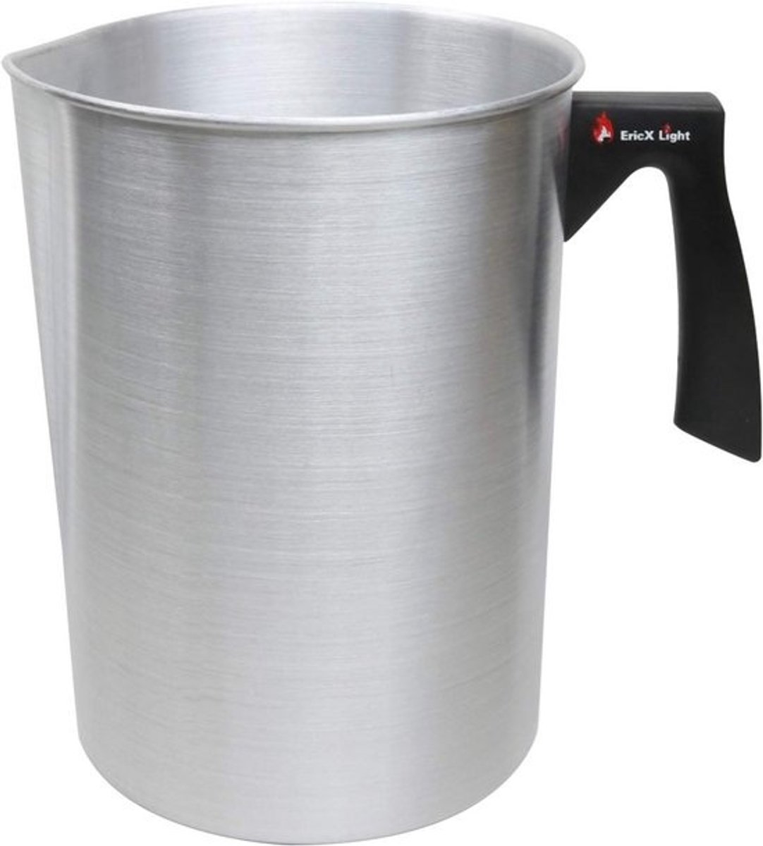 Grote Wax Smeltpot 1.8 kg - Aluminium Gietkan met Druppelloze Tuit en Hittebestendige Handgreep voor Kaars Maken