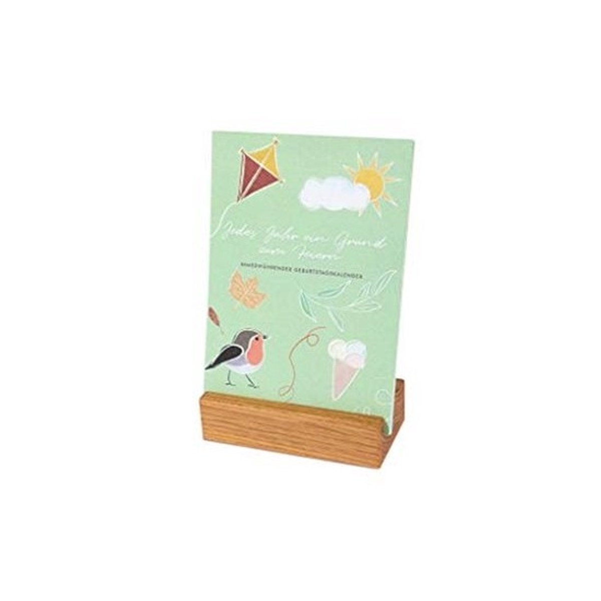Verjaardagskalender Jaaronafhankelijk - Functioneel en Design Sterk Houten Product
