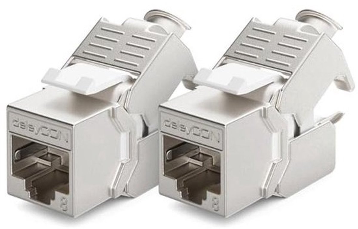 Keystone Jack Module CAT 8 voor RJ45 Aansluiting - Uitbreiding Patchpaneel