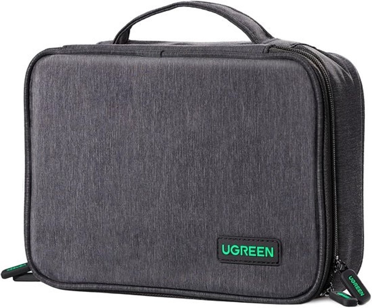 Reisorganisator Kabeltas Universele Reiskabel Organisator - Elektronica Accessoires Tas - 3-laags Grote Elektronica Accessoires Tas voor Kabel Oplader Powerbank Tablet