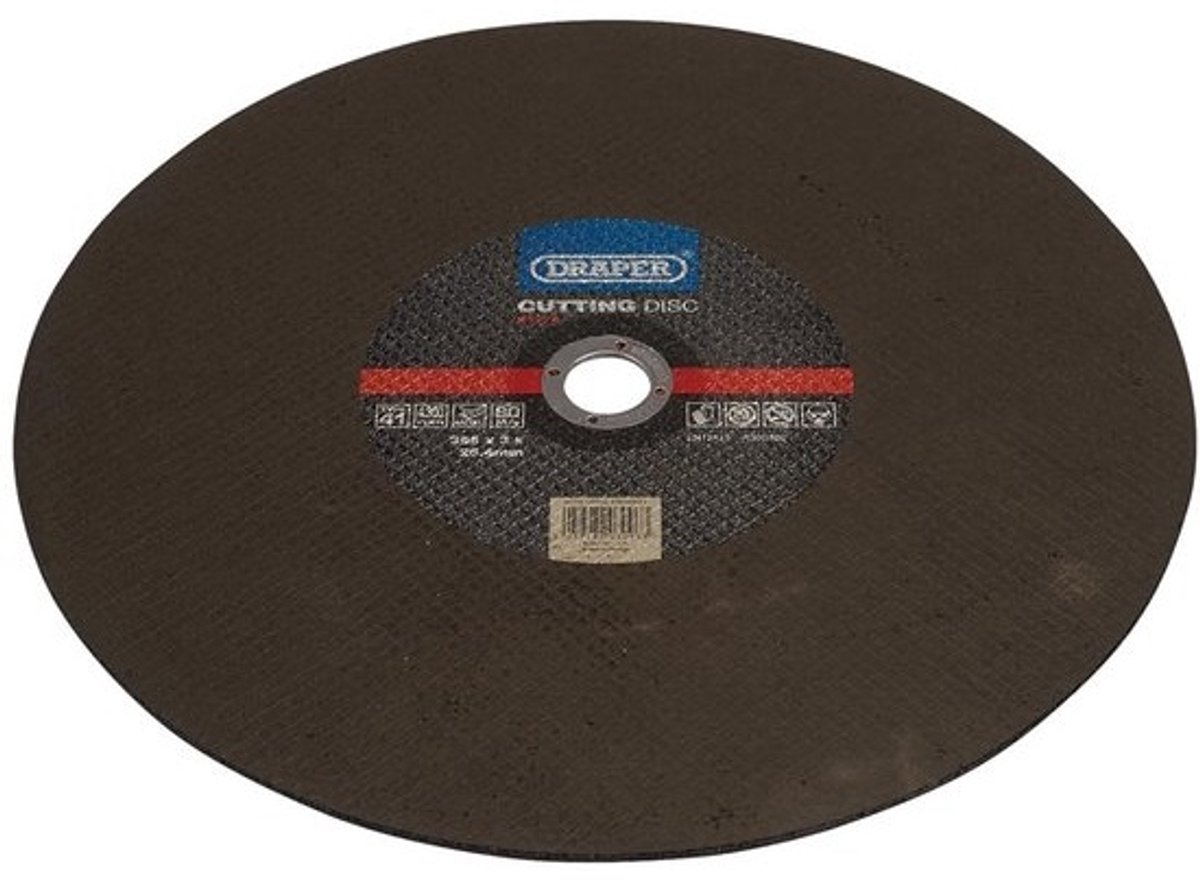 10x Doorslijpschijven Metaal 355mm x 3mm voor Haakse Slijpers en Afkortzagen
