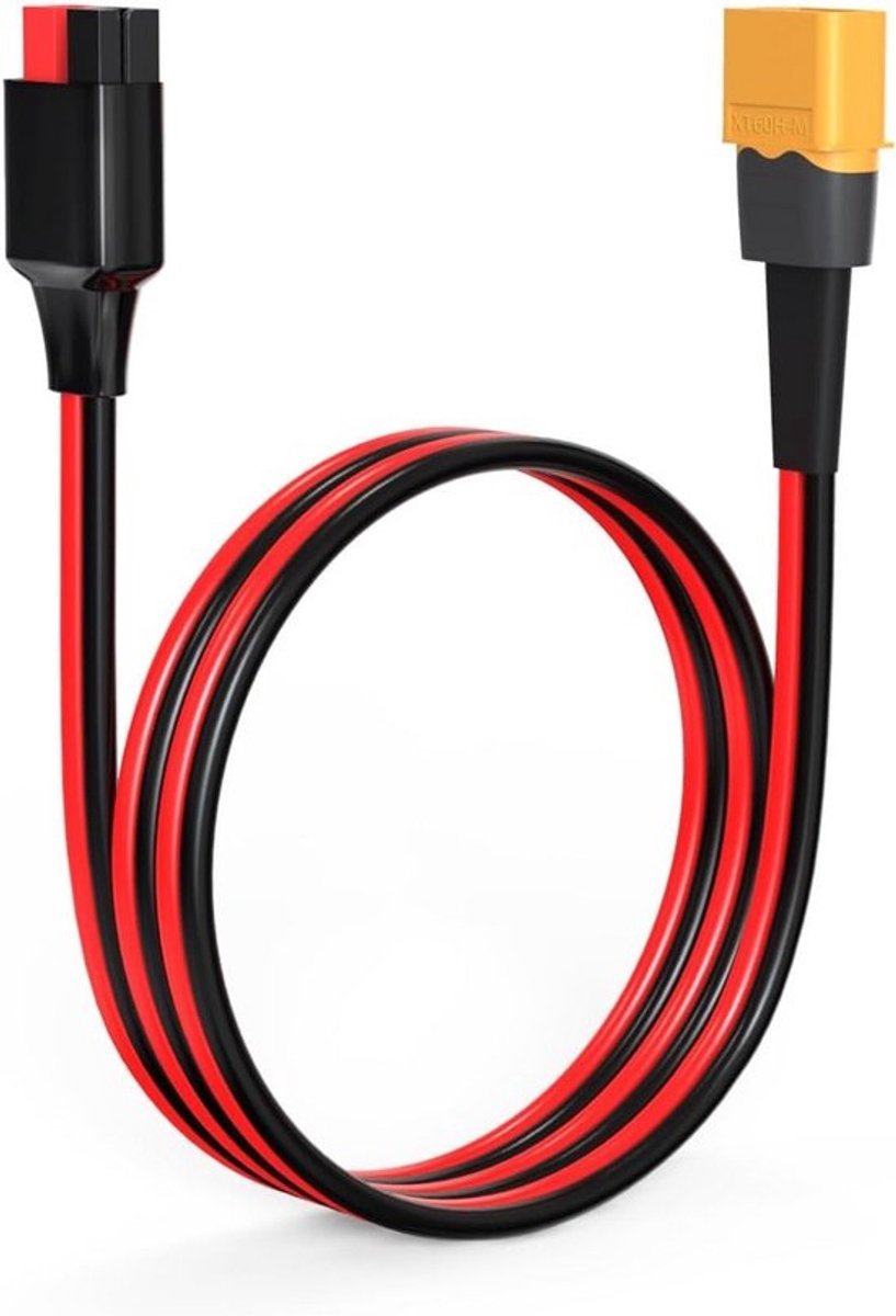 XT60 naar Anderson Adapter Kabel 12AWG voor Power Station, Drone en RC Batterij (60cm)