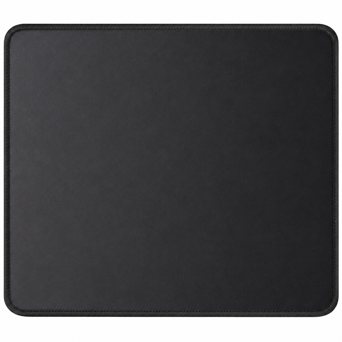 Muismat - Gaming Muismat - Anti Slip - 300 x 250 mm - Gestikte Randen - Waterafstotend - Zwart
