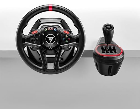 Race Stuur - Gaming Stuur - Sim Racen - Dynamische Force Feedback - 900 graden - Zwart — afbeelding 4
