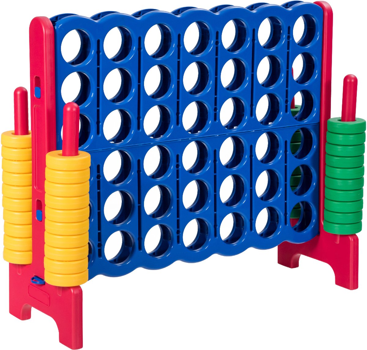 SureDeal® - Tuinspell - Reuze Rij Jumbo - Binnen - Buiten Spelreeks - Jumbo Ringen - Snelle Schuifregelaar - Zoals Getoond in de Afbeelding