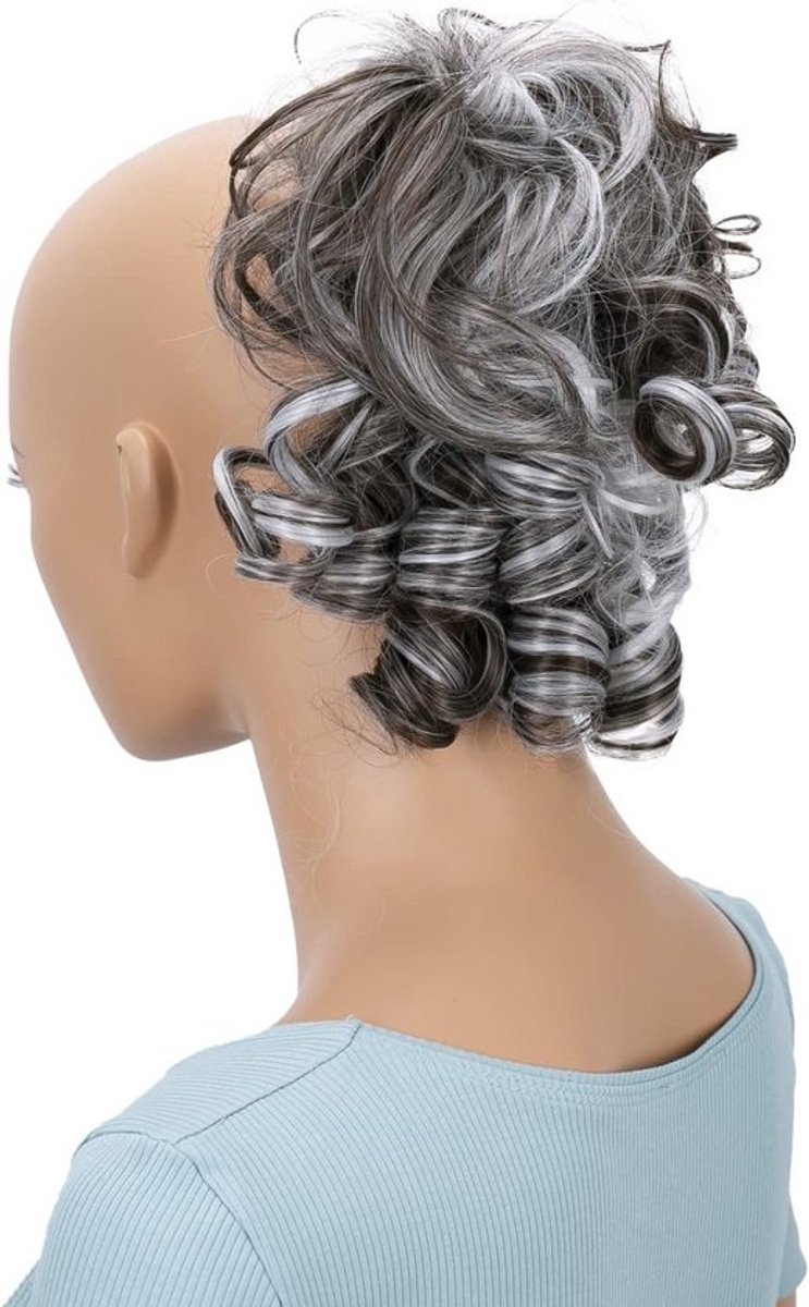 Volume Scrunchie Kapsel Vervanger Krullerig Rommelig Kapsel Elastiek 15cm