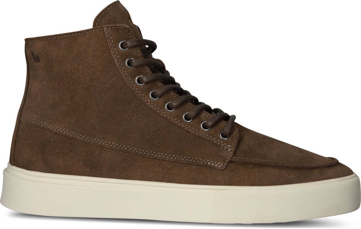 Blackstone RUBY EERO - ZIPPER - CG524 Saloon - Sneaker (high) - Man - Dark brown - Maat: 43