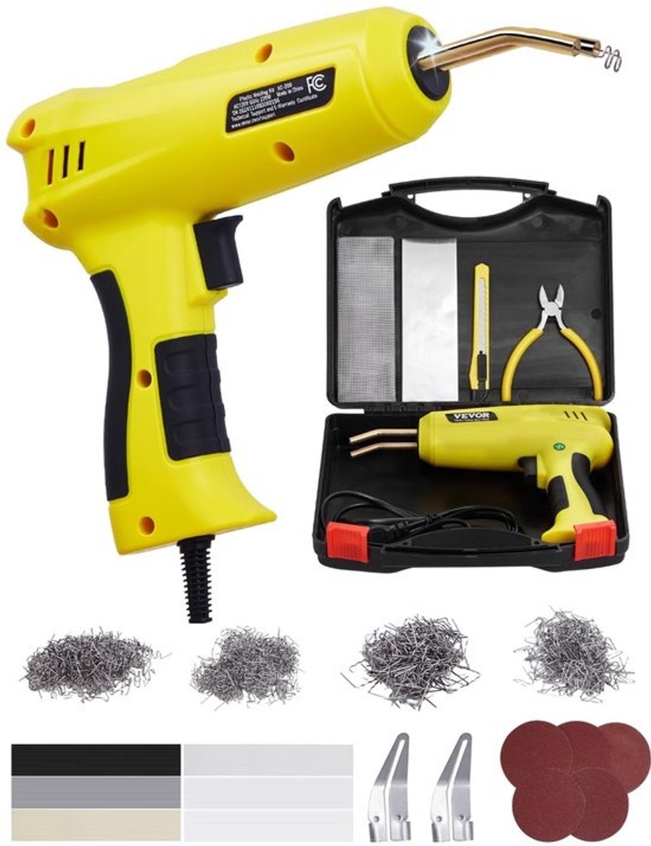 Plastic Lasapparaat - Kunststof Reparatie - Auto Bumpers Repareren - Ingebouwde Thermostaat - 220 Watt