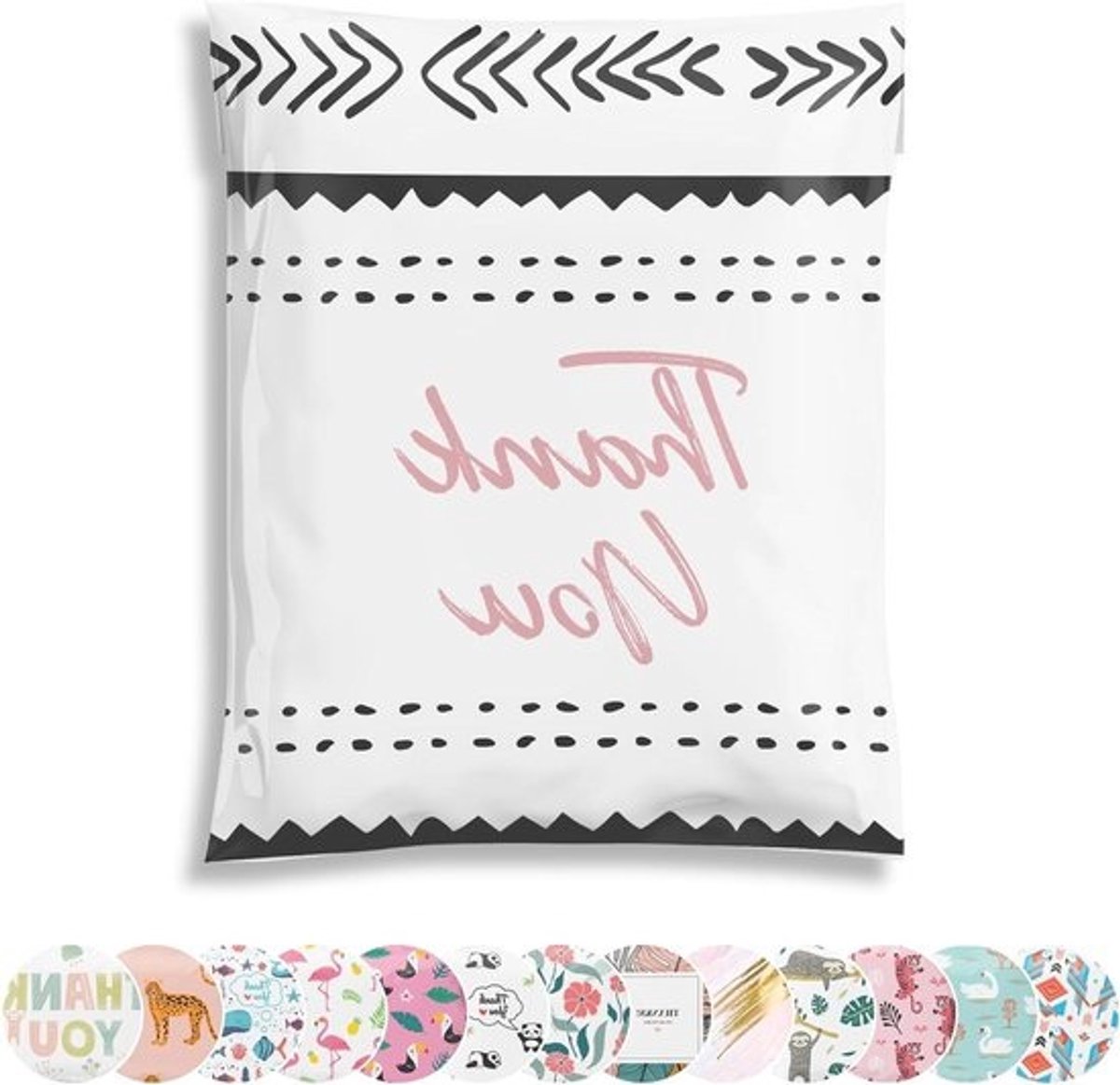 Verzend Enveloppen - Mailing Zakken Poly Mailers - Verpakken Kleding - Zelfsluitend - 12.5x15 inch - Afrikaanse Vijg