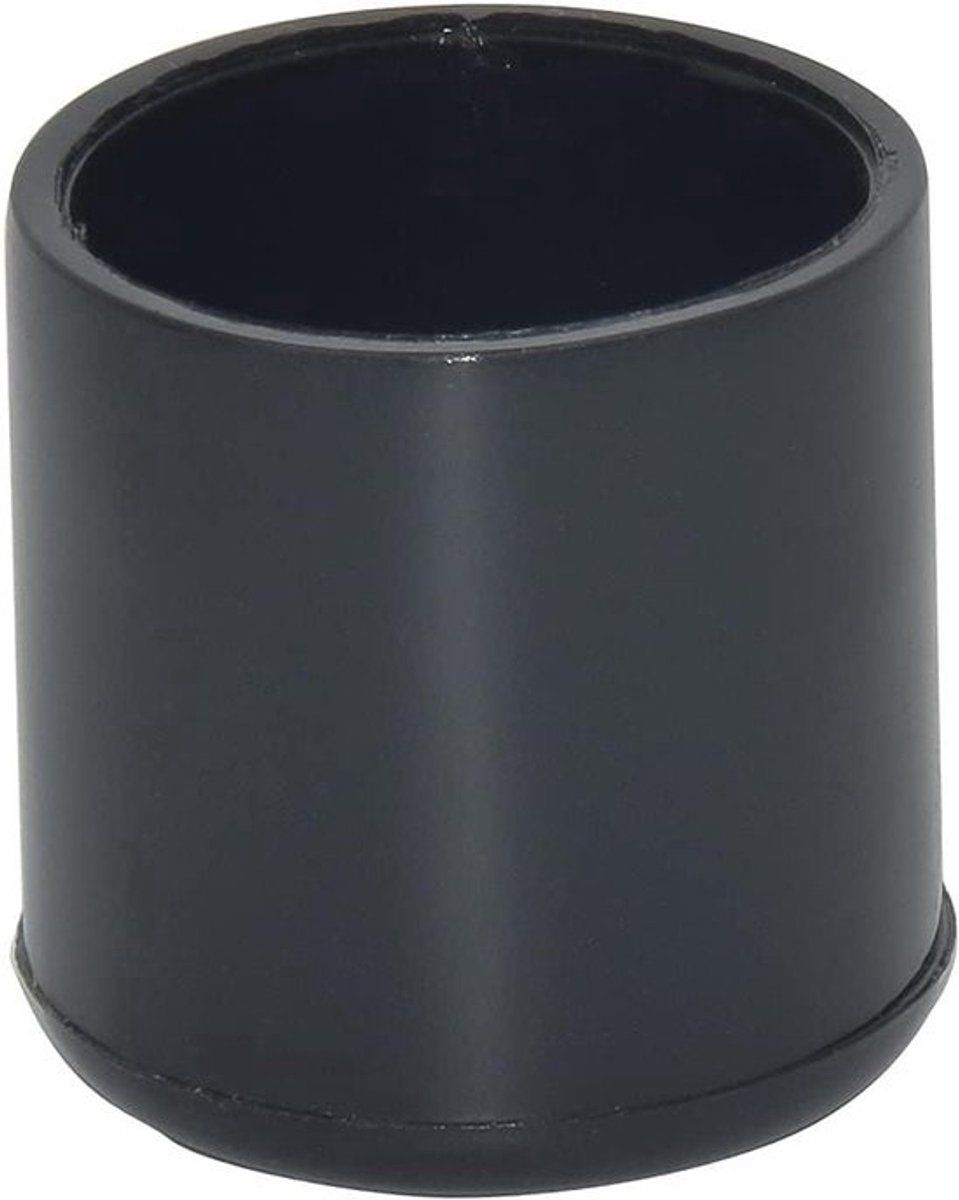 Meubelvoetjes - Stoeldopjes Vloerbeschermers - Meubels Beschermen - Zacht PVC Materiaal - 32 mm - Zwart
