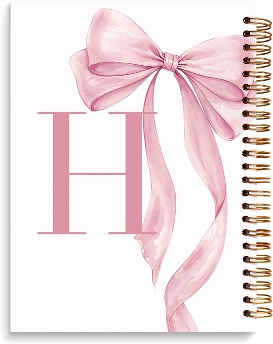 Notitieboek - Schrijfblok - Ideeën Noteren - Stevige Kaft - 20 x 13 cm - Roze