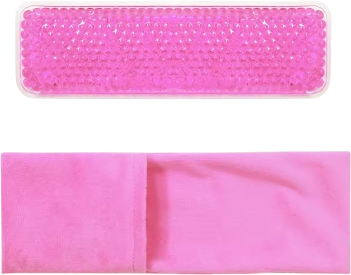 Heet Koud Kompres Perianaal – Herbruikbaar Warmte- en Koel Kussen, Koud/Warm Kompres voor Verzorging en Comfort - Roze
