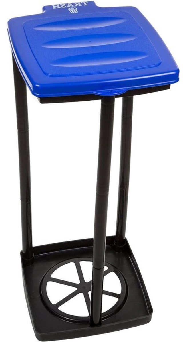 Vuilniszakhouder - Opvouwbare Vuilnisbak - Afval Beheren - Verstelbare Hoogte - 66 cm Hoog - Groen