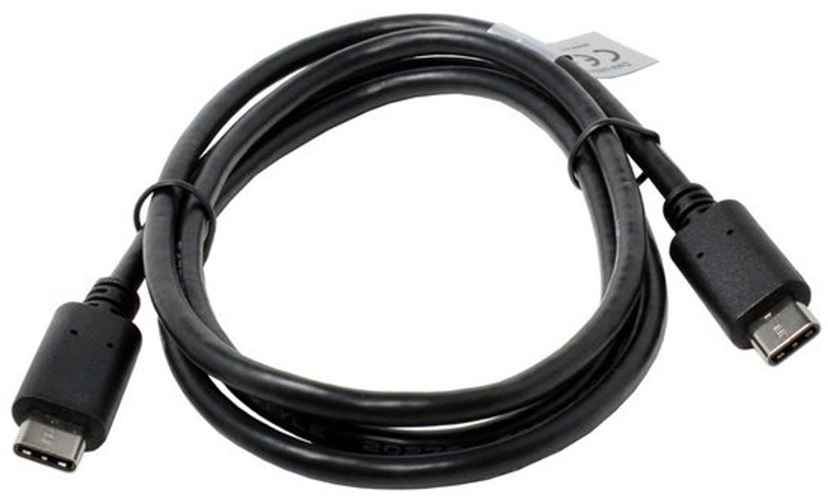 USB-C Kabel - Snellaad Kabel - Data Overdracht - 100W Power Delivery - 1 Meter - Zwart