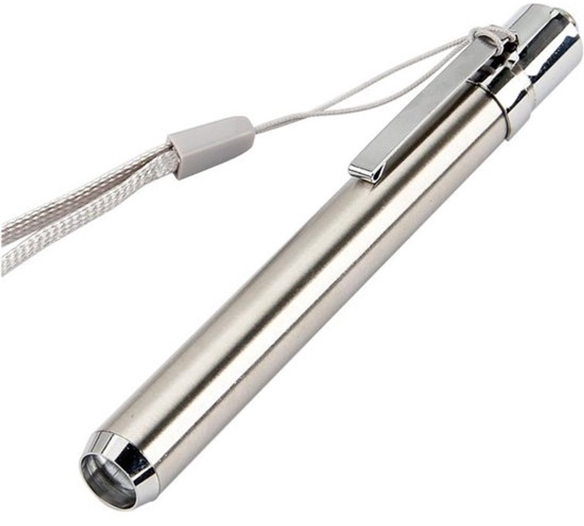 Draagbare Nageldroger - Mini UV Lamp - Nagels Drogen - Batterij Aangedreven - 11 cm Lengte - Zilver