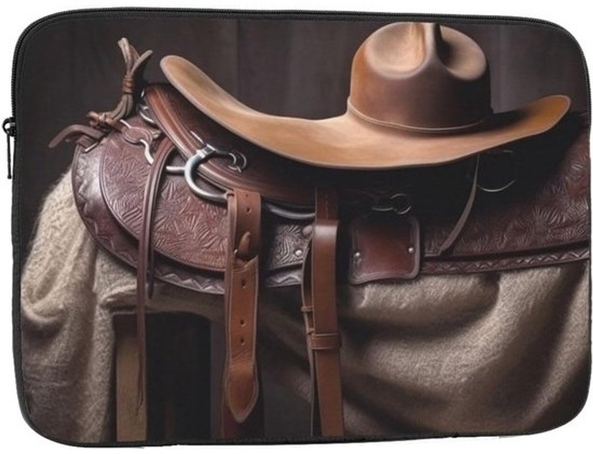 Laptophoes - Notebooktas Beschermhoes - Veilig Transport - Schokabsorberend Schuim - 17 Inch - Zwart