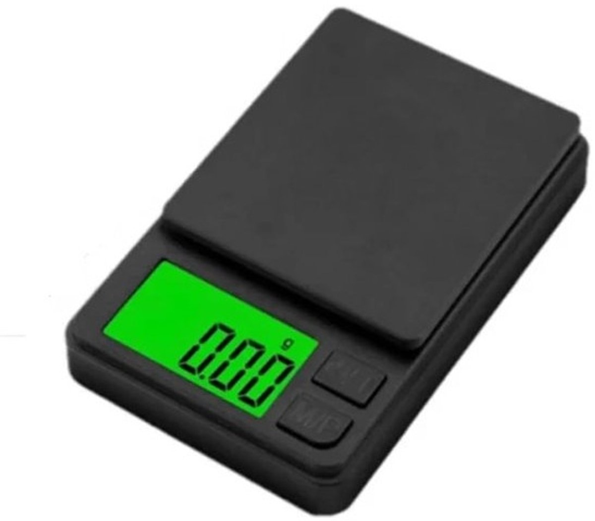 Digitale Zakweegschaal - Precisie Weegschaal Gram - Nauwkeurig Afwegen - 0.01g Nauwkeurigheid - 1000g Capaciteit - Zilver
