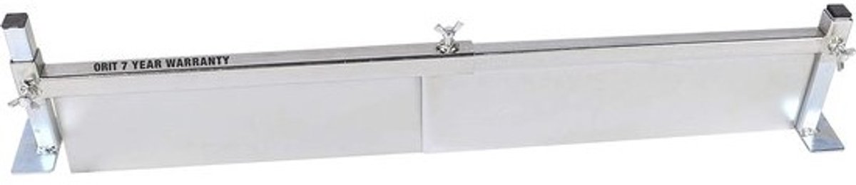 Verstelbare Afreilat - Zandbed Egaliseerder - Afreien Zandbed - Duurzaam Gegalvaniseerd - 500-900 mm Bereik - Beige
