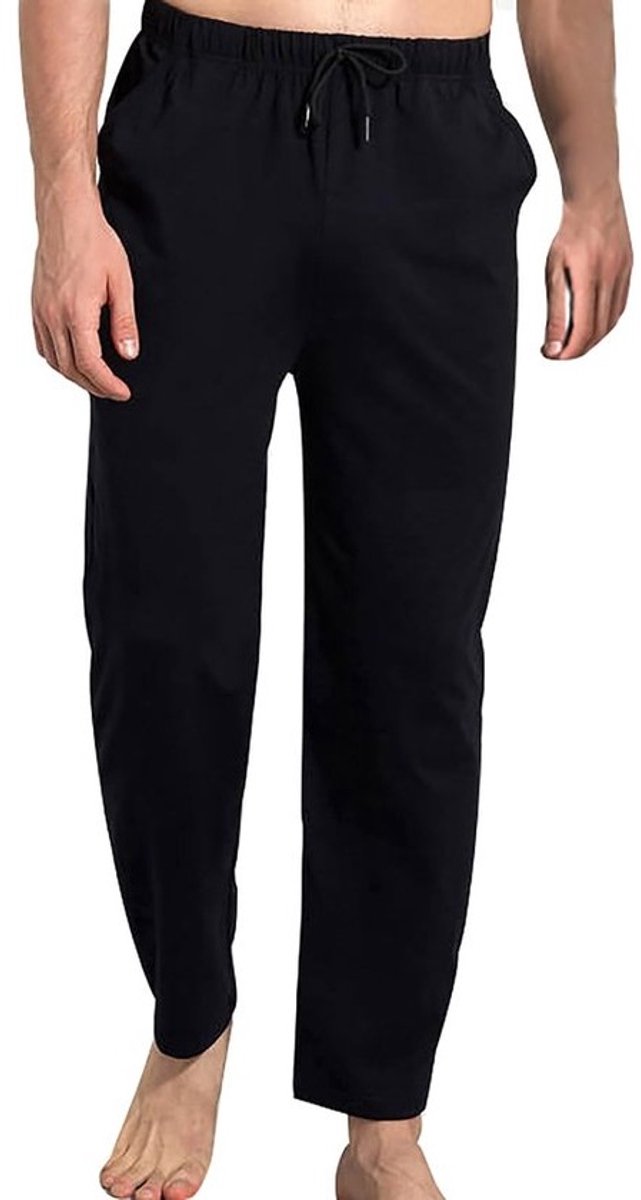 Vrijetijdsbroek Heren - Joggingbroek Los - Casual Vervoer - Rechte Pijpen - Met Zakken