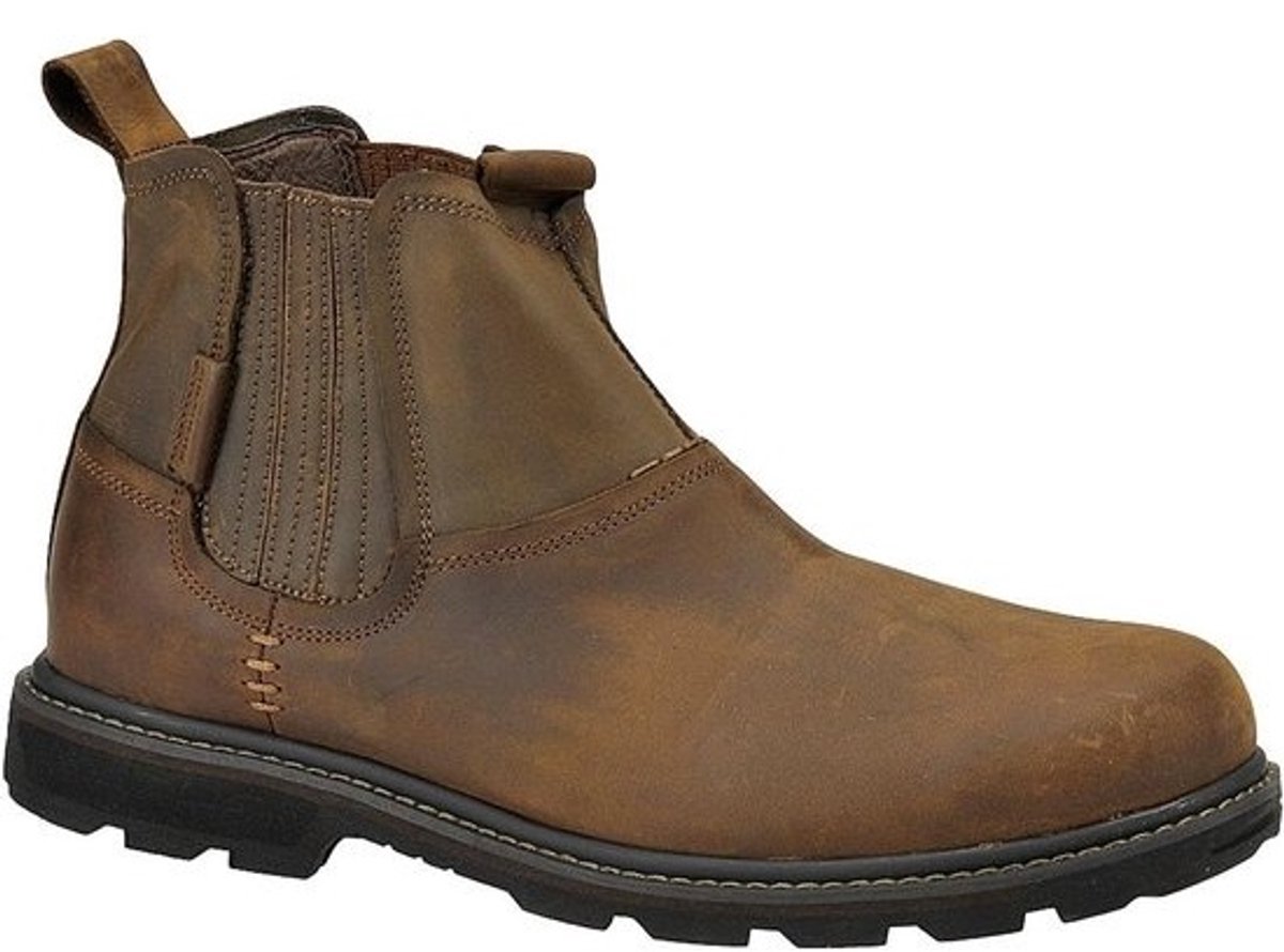 Herenschoenen Enkellaars - Chelsea Boots - Dagelijks Gebruik - Elastische Schach - 624 Gram