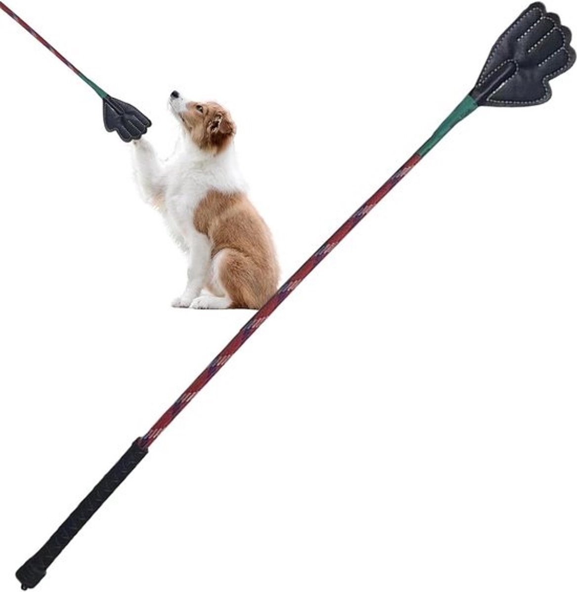 Trainingsstok Hond - Honden Flirtstok - Gedragstraining - Duurzaam ABS Materiaal - 45 x 5 x 2 cm - Willekeurige Kleur