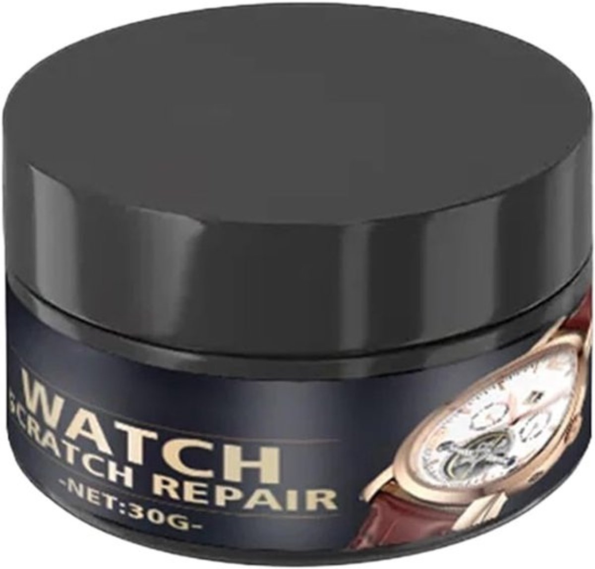 Polijstwax Horloges - Krasverwijderaar Onderhoud - Metaal Herstellen - Zachte Metaalverzorging - 1.8 Inch