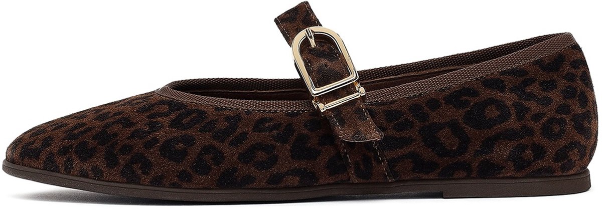 DERIMOD Mary Jane Flats Leren Mary Jane Flats