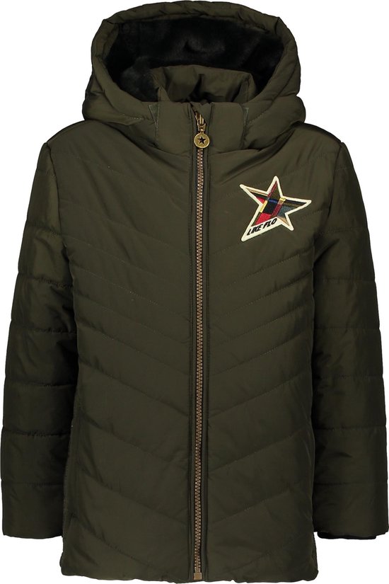 Jongens pilot winterjas Levi blauw