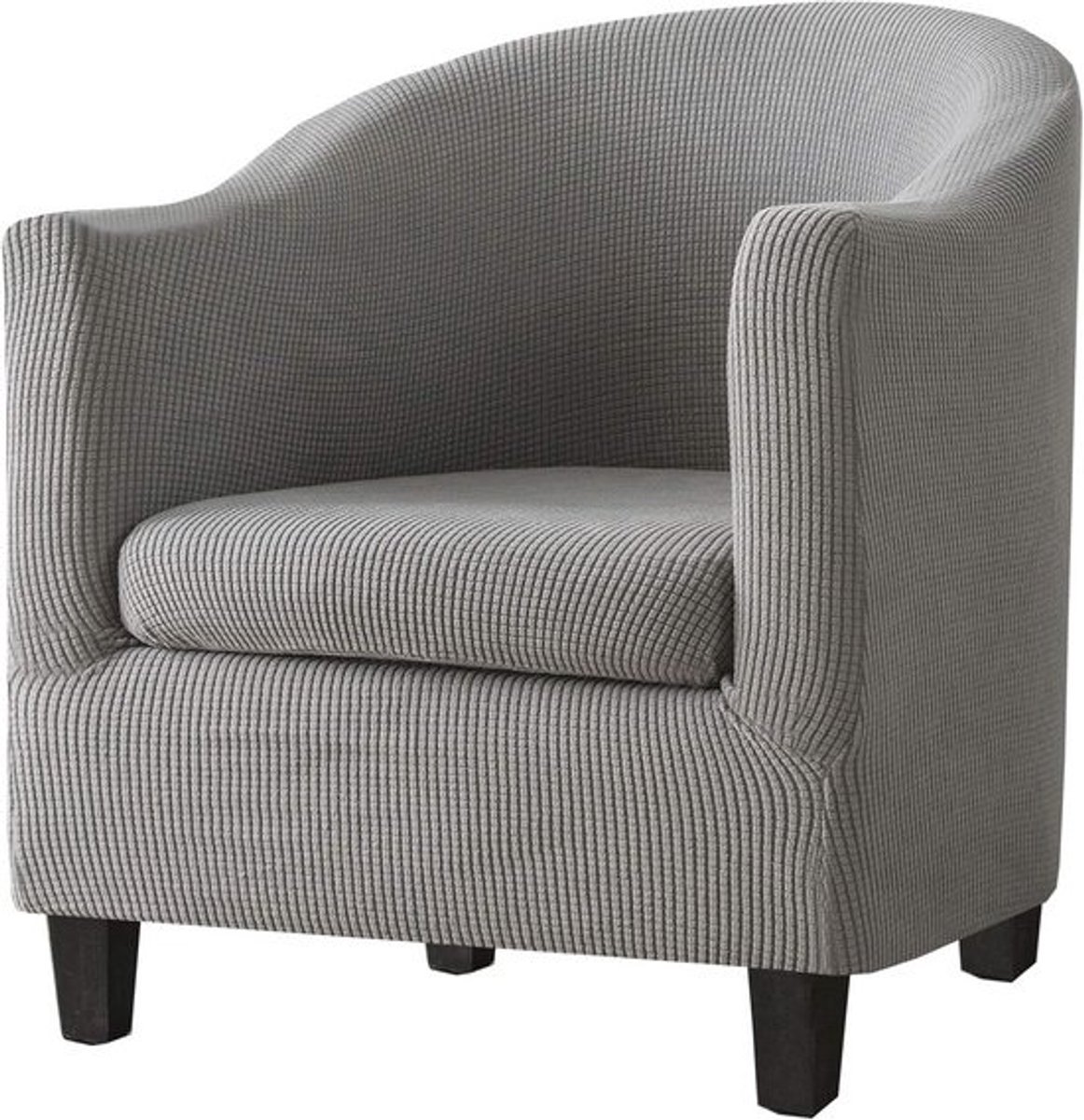 2 stuks kuip stoelhoezen voor fauteuils - stretch slipcovers voor meubels
