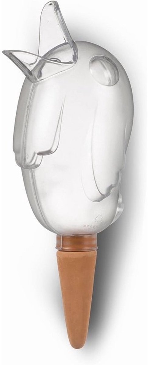 Waterboiler van kunststof - Helder en transparant - 1 liter - 33 cm hoog