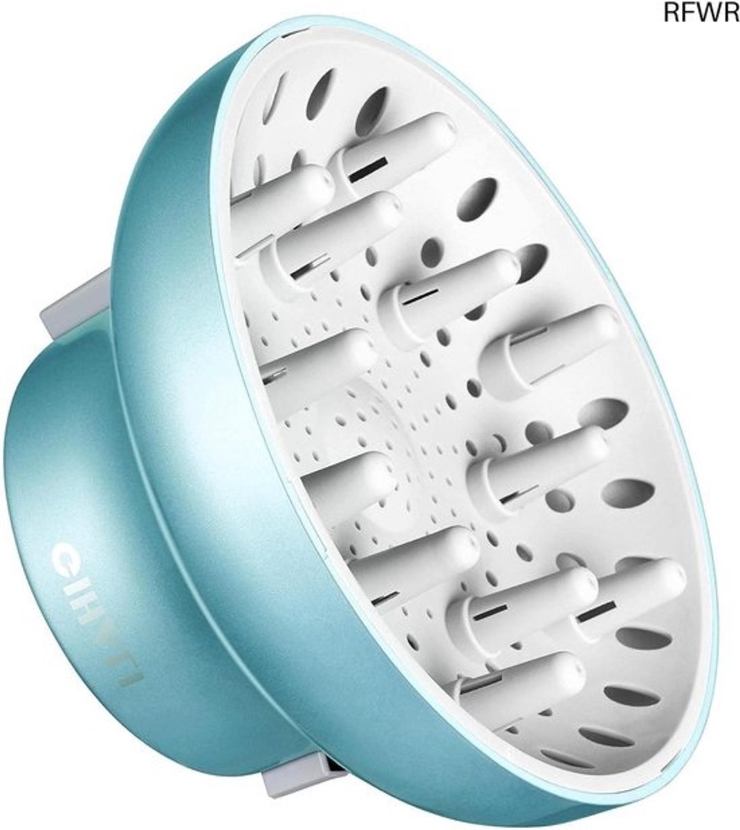 RFWR® Universele haardiffuser voor krullend en golvend haar - Aanpasbaar voor haardrogers 4,4-6,6 cm