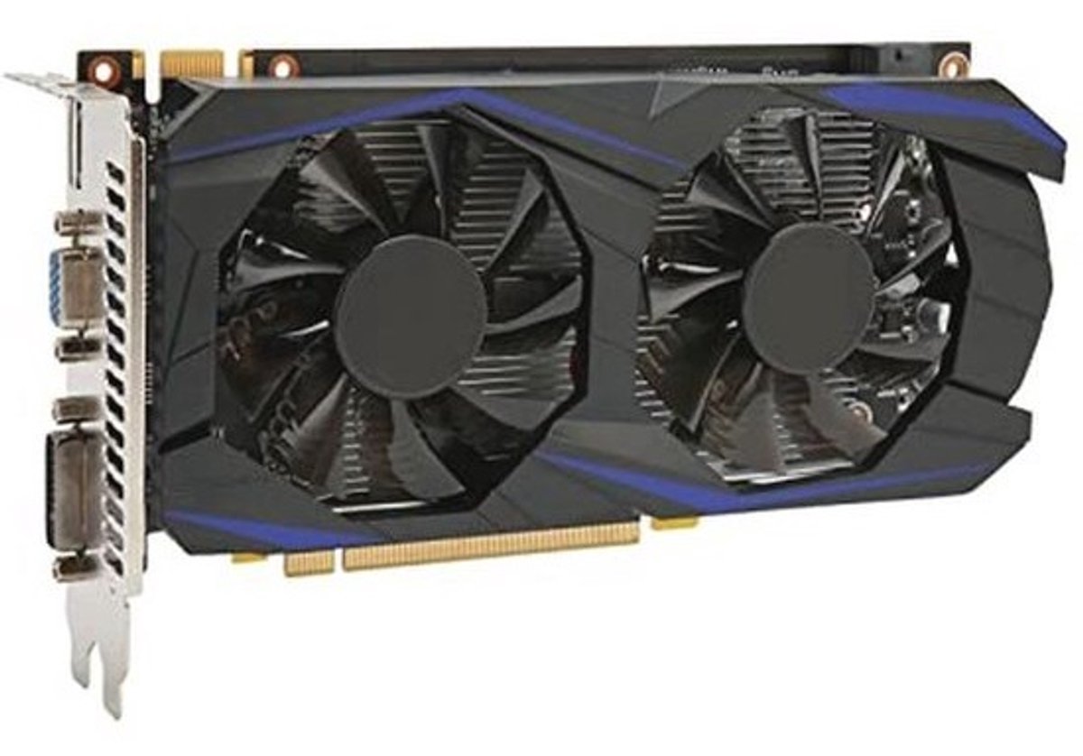 6GB Gaming Graphics Card met Dual Fans, 192BIT GDDR5 voor Desktop Computer