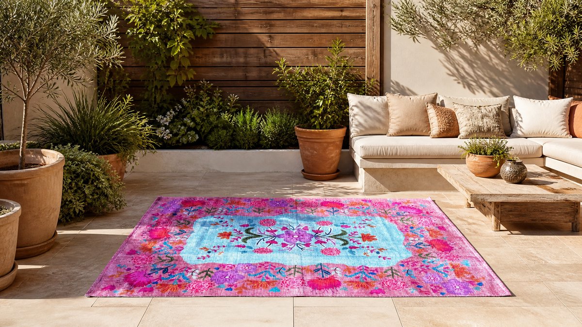 Buitenkleed, diverse kleuren 230cm x 160cm gemaakt van PET Flessen