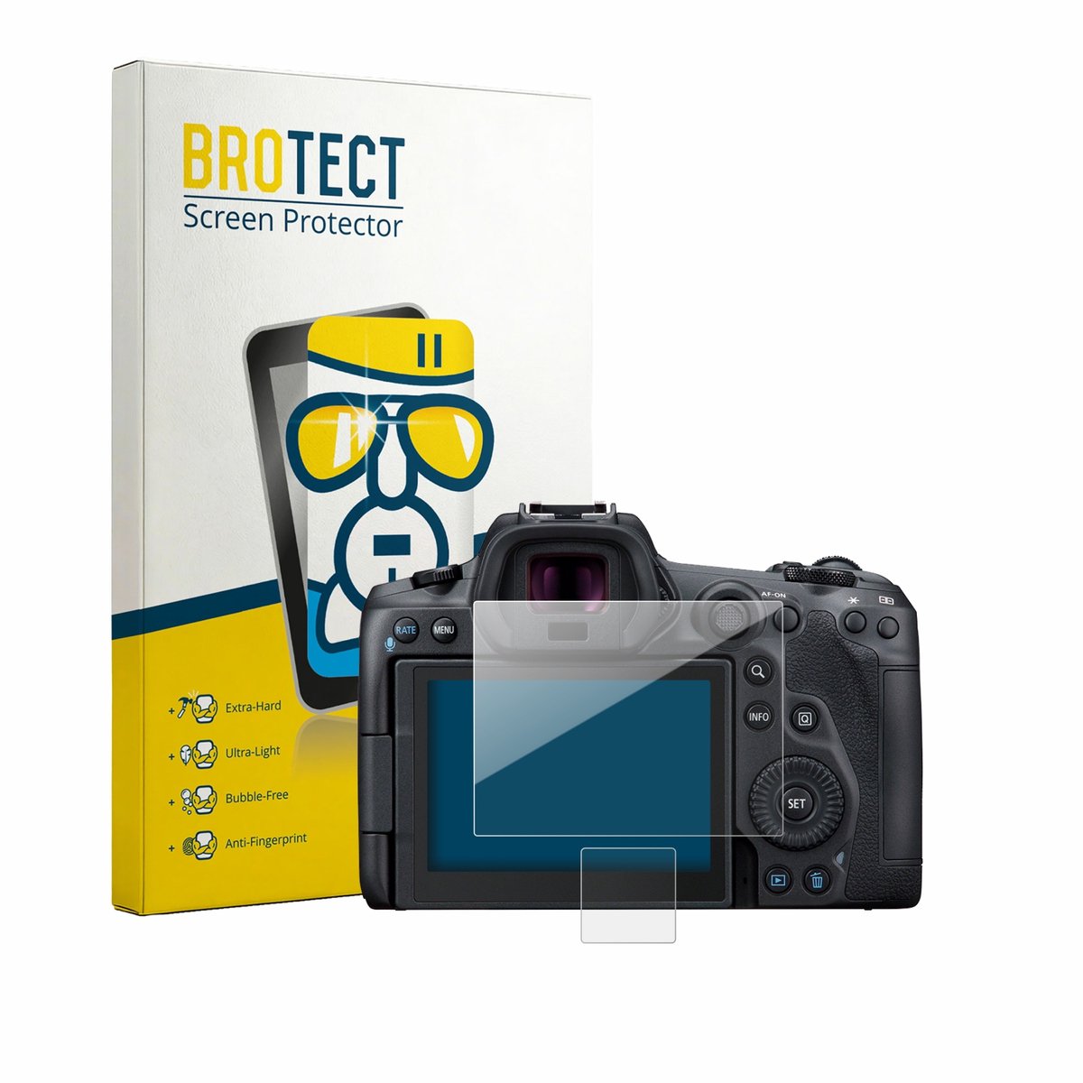 Screenprotector voor Canon EOS R5 Beschermglas transparant