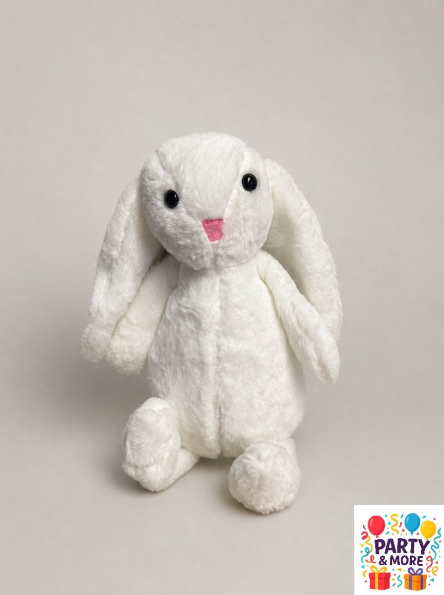 Party & More - Knuffel konijn – wit Konijntje – Schattige Knuffel – Baby & Kind – Cadeau