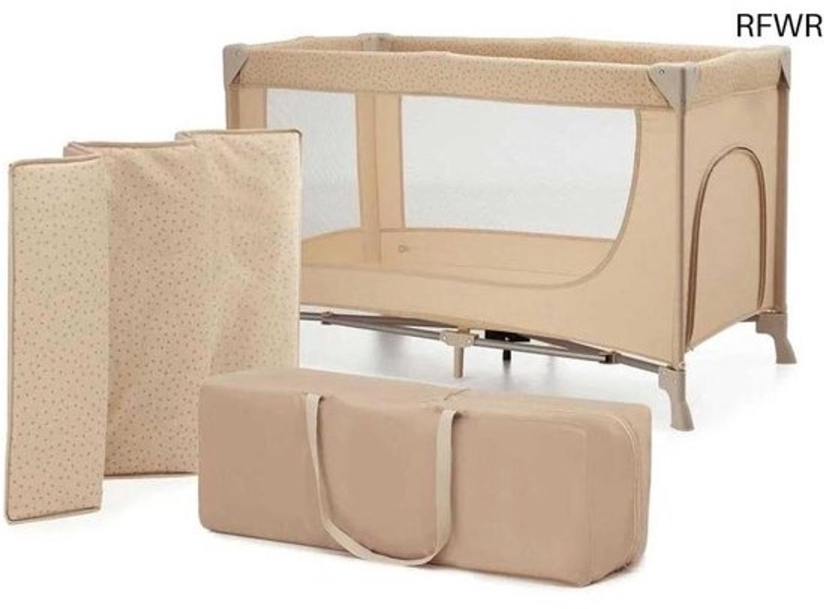 RFWR® 3-in-1 Reisbed voor Baby's tot 25 kg - Inklapbaar en Multifunctioneel
