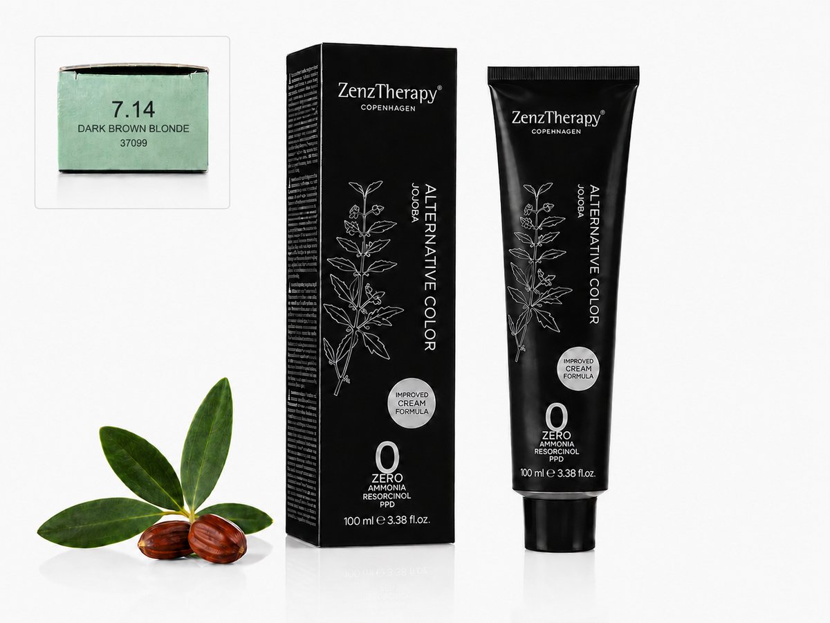 Zenztherapy - Jojoba Alternative Color - 7.14 Medium Brown Blonde - 100 ml