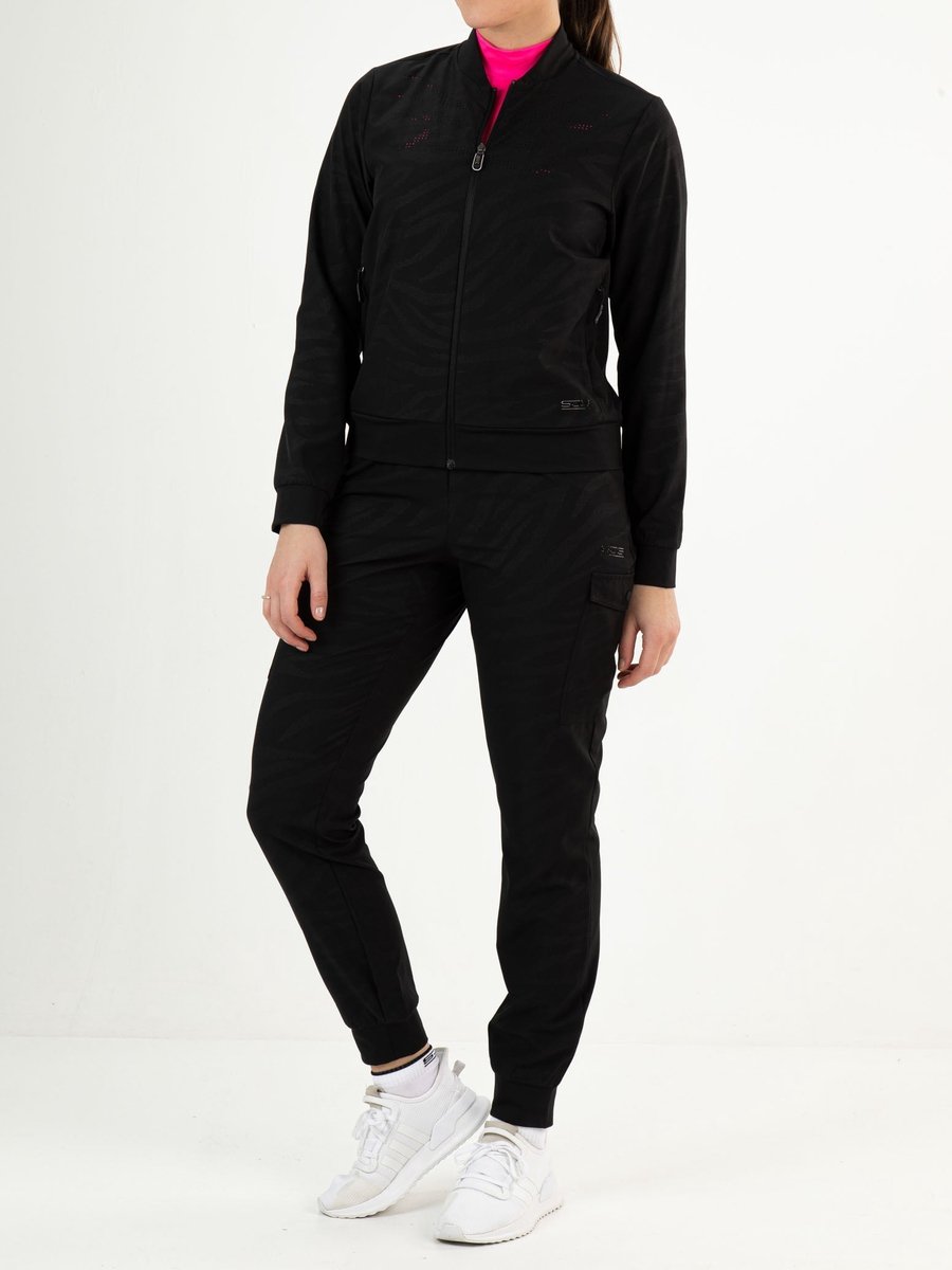 Sjeng Sports ZADIE - Maat: M Zwart - Fitness Legging Vrouwen - Sportlegging - stretchstof