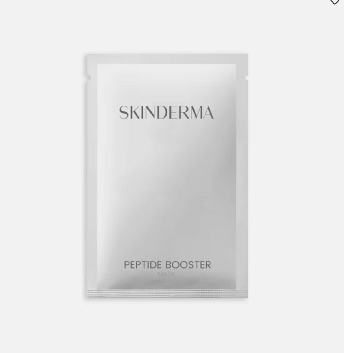 Skinderma Peptide Booster Masker / Hydraterende, huidverjongend tissuemasker met peptiden 14x 30 ml