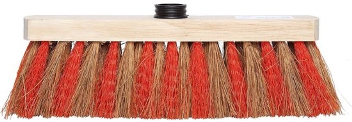 Handveger Set - Kokosvezel Borstels - Buiten Schoonmaken - Natuurlijke Vezels - 8 x 32 x 11 cm - Willekeurig