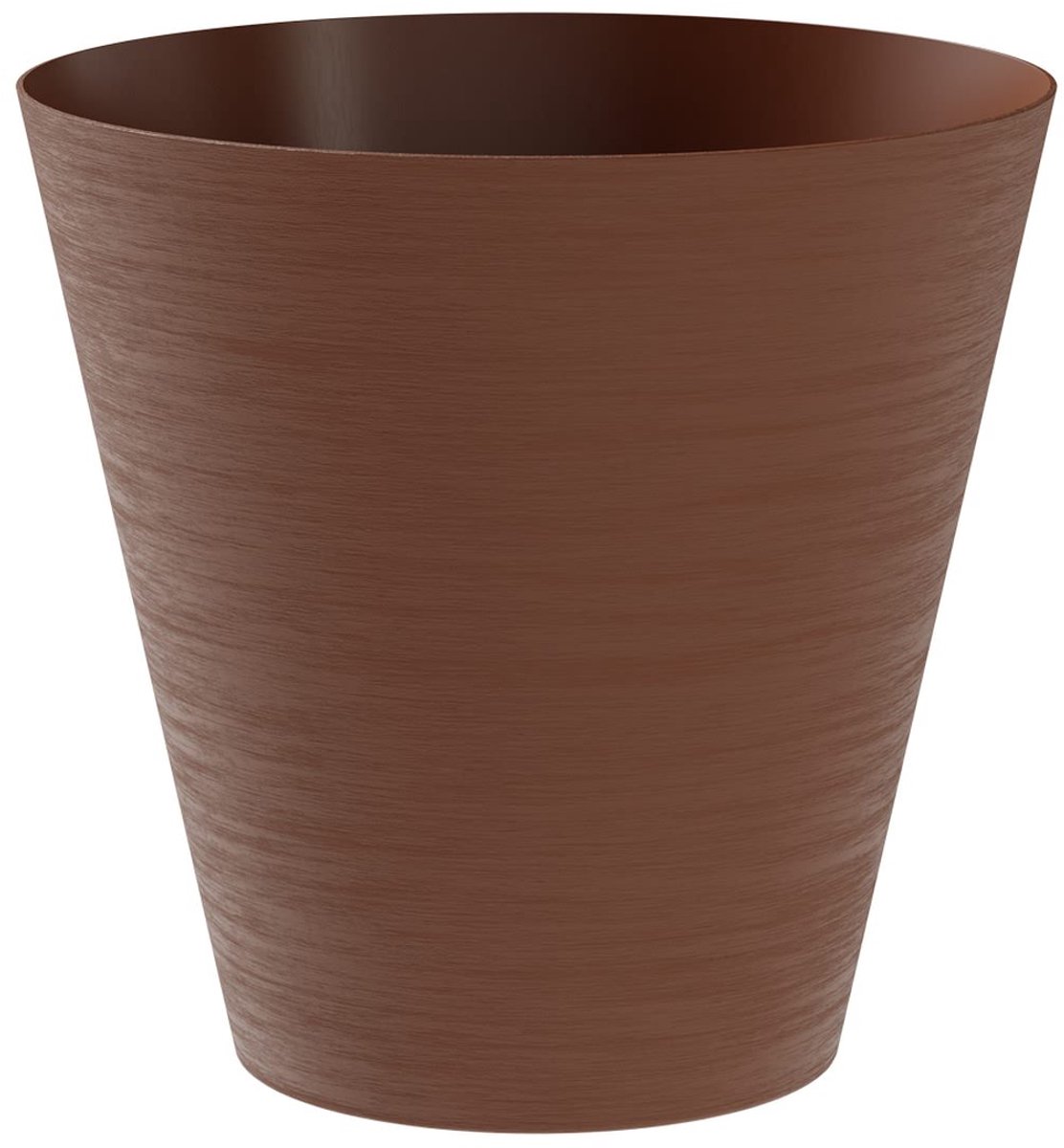 tera Plantenpot Hoop rond Clay bruin 20 cm - Kunststof